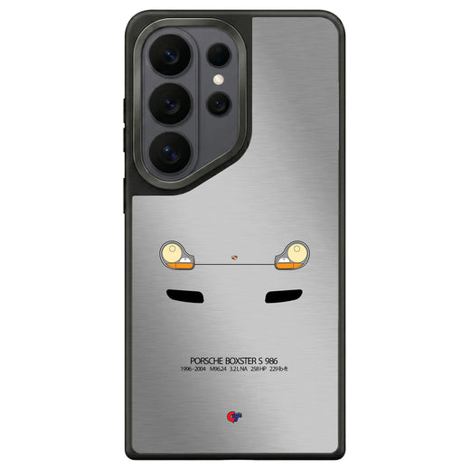 Porsche Boxster 986 Samsung Case-Silver-GTmotive Cases