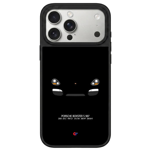 Porsche Boxster 987 iPhone Case-Black-GTmotive Cases