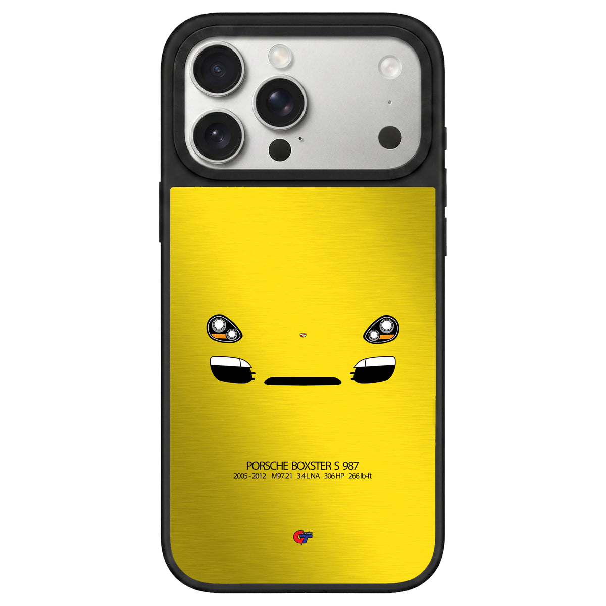 Porsche Boxster 987 iPhone Case-Yellow-GTmotive Cases