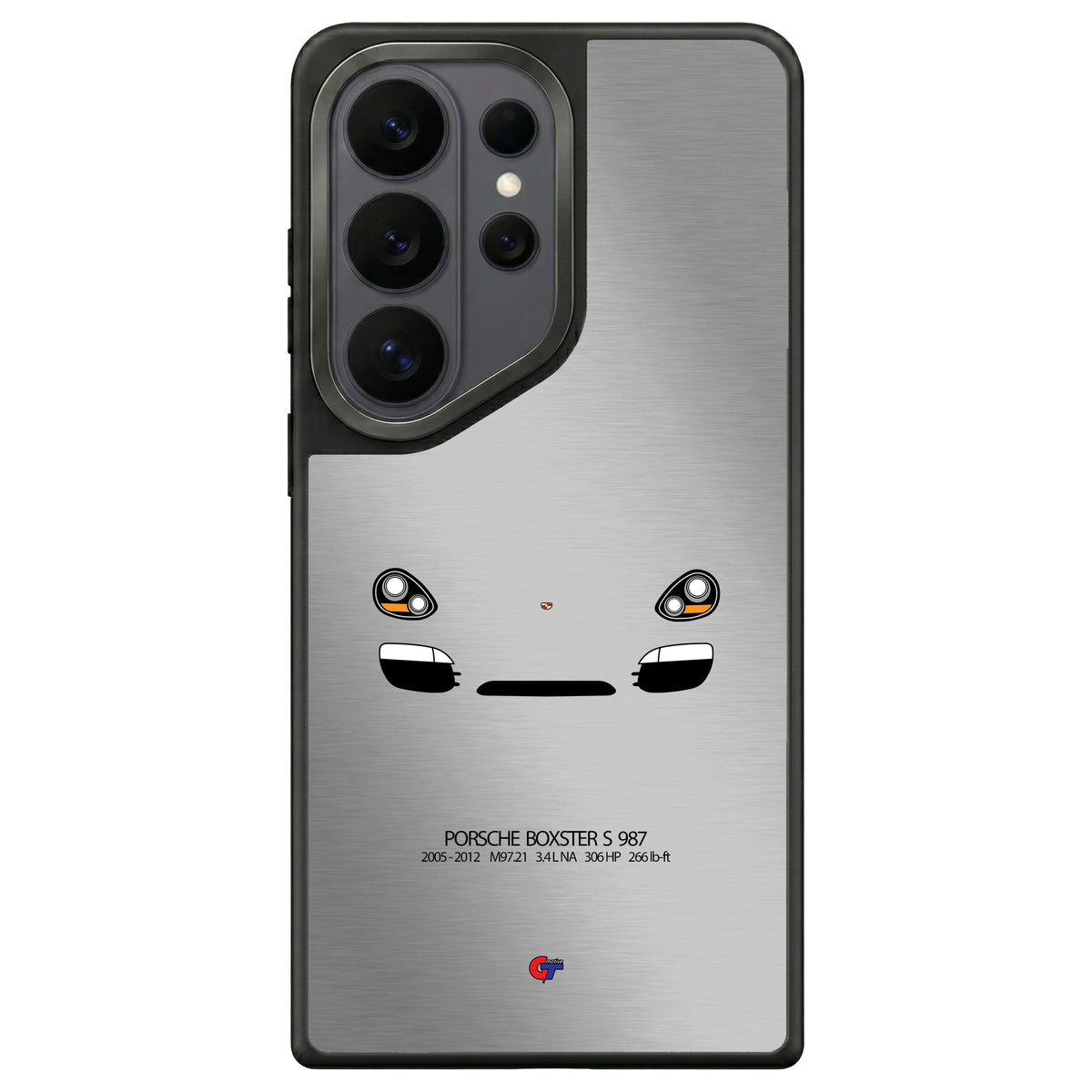 Porsche Boxster 987 Samsung Case-Silver-GTmotive Cases