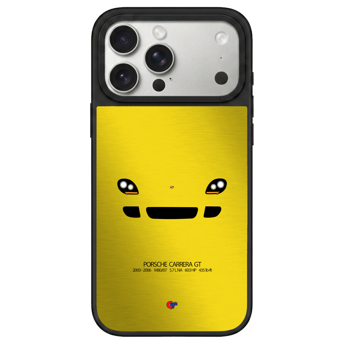 Porsche Carrera GT iPhone Case-Yellow-GTmotive Cases