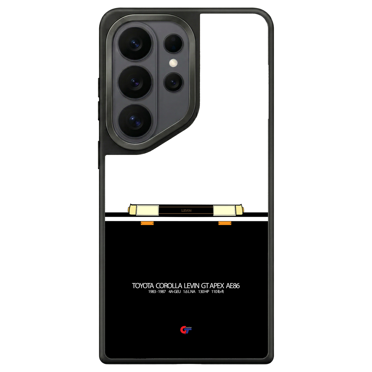 Toyota Corolla Levin AE86 Samsung Case-White-GTmotive Cases