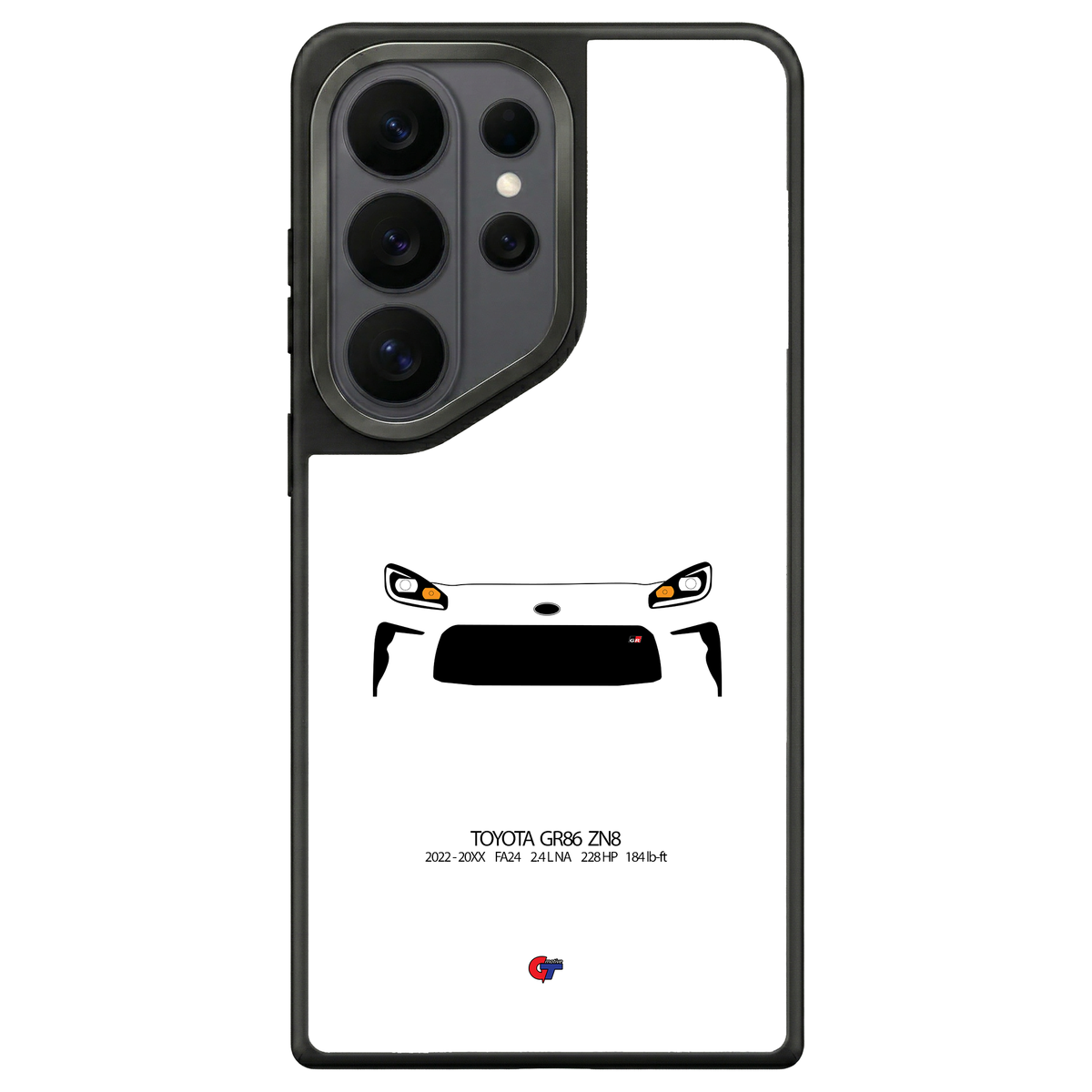 Toyota GR86 ZN8 Samsung Case-White-GTmotive Cases