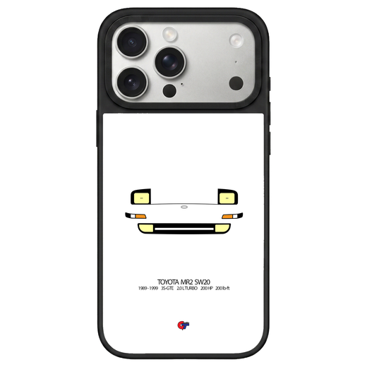 Toyota MR2 SW20 iPhone Case-White-GTmotive Cases