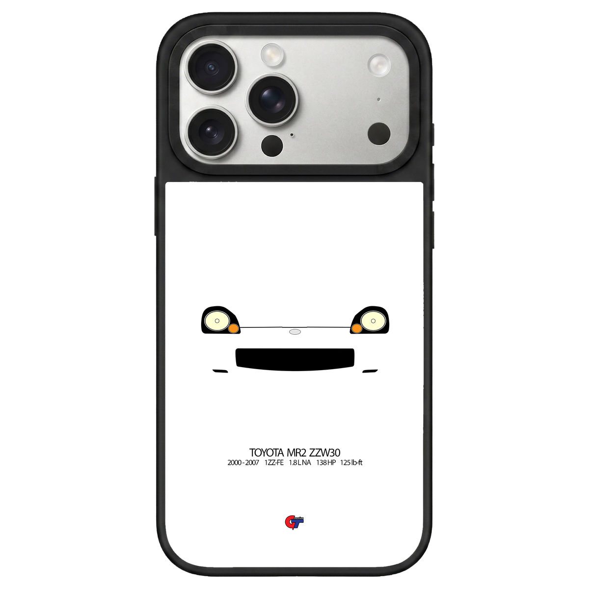 Toyota MR2 ZZW30 iPhone Case-White-GTmotive Cases