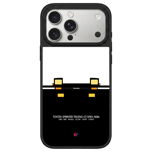 Toyota Sprinter Trueno AE86 iPhone Case-White-GTmotive Cases