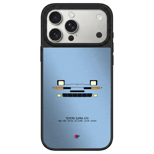 Toyota Supra A70 iPhone Case-Light Blue-GTmotive Cases