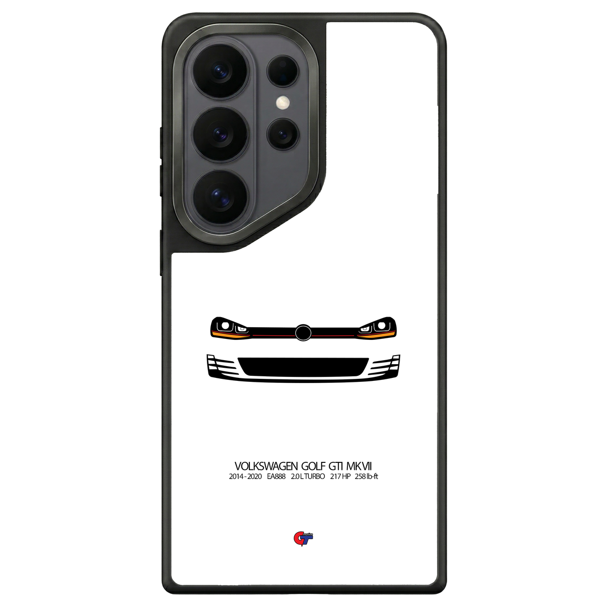 Volkswagen Golf GTI Mk VII Samsung Case-White-GTmotive Cases