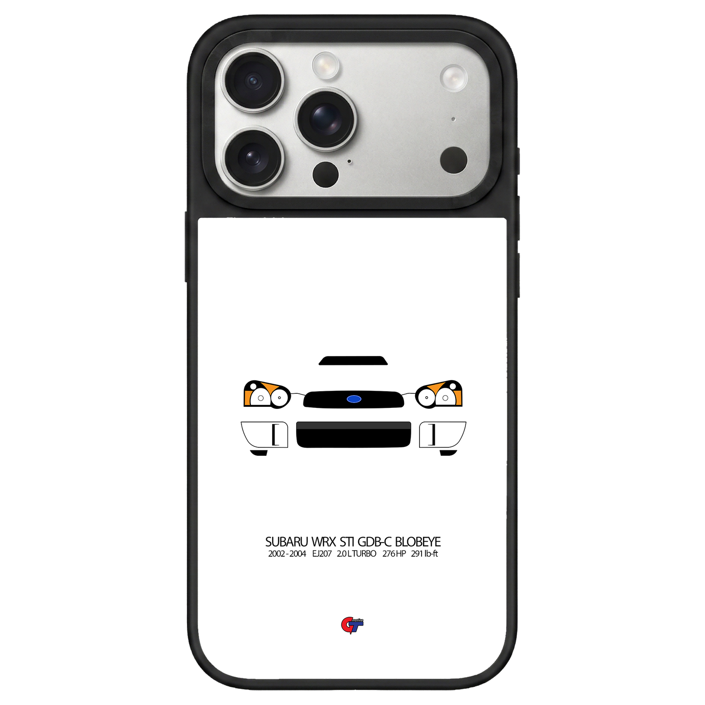 Subaru WRX STI GDB-C (Blobeye) iPhone Case