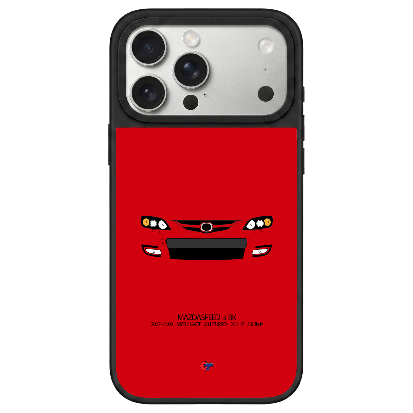 Mazdaspeed 3 BK iPhone Case