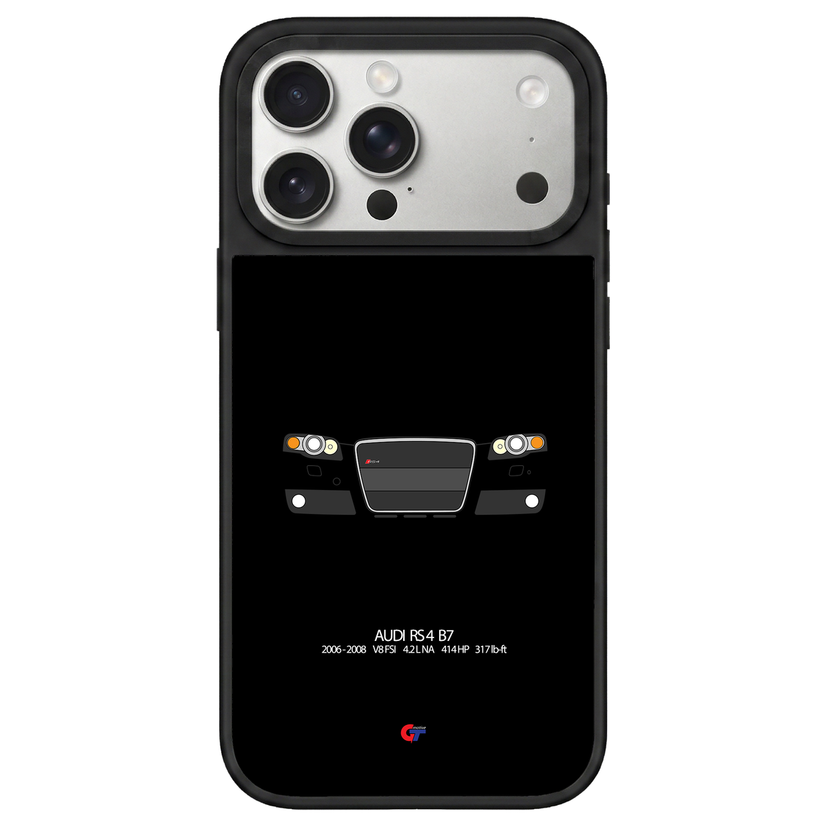 Audi RS4 B7 iPhone Case-Black-GTmotive Cases