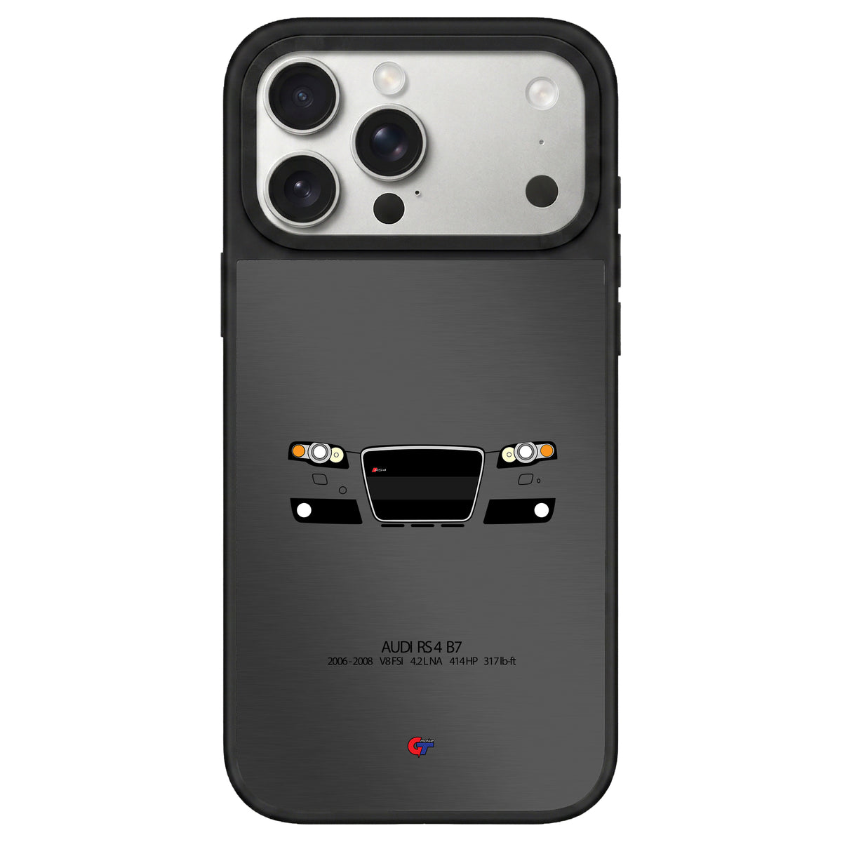 Audi RS4 B7 iPhone Case-Gray-GTmotive Cases
