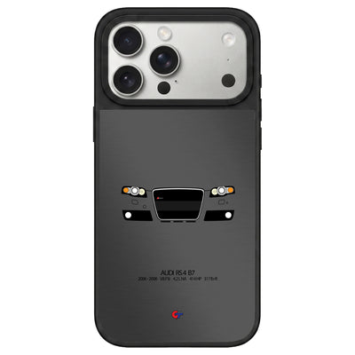 Audi RS4 B7 iPhone Case-Gray-GTmotive Cases