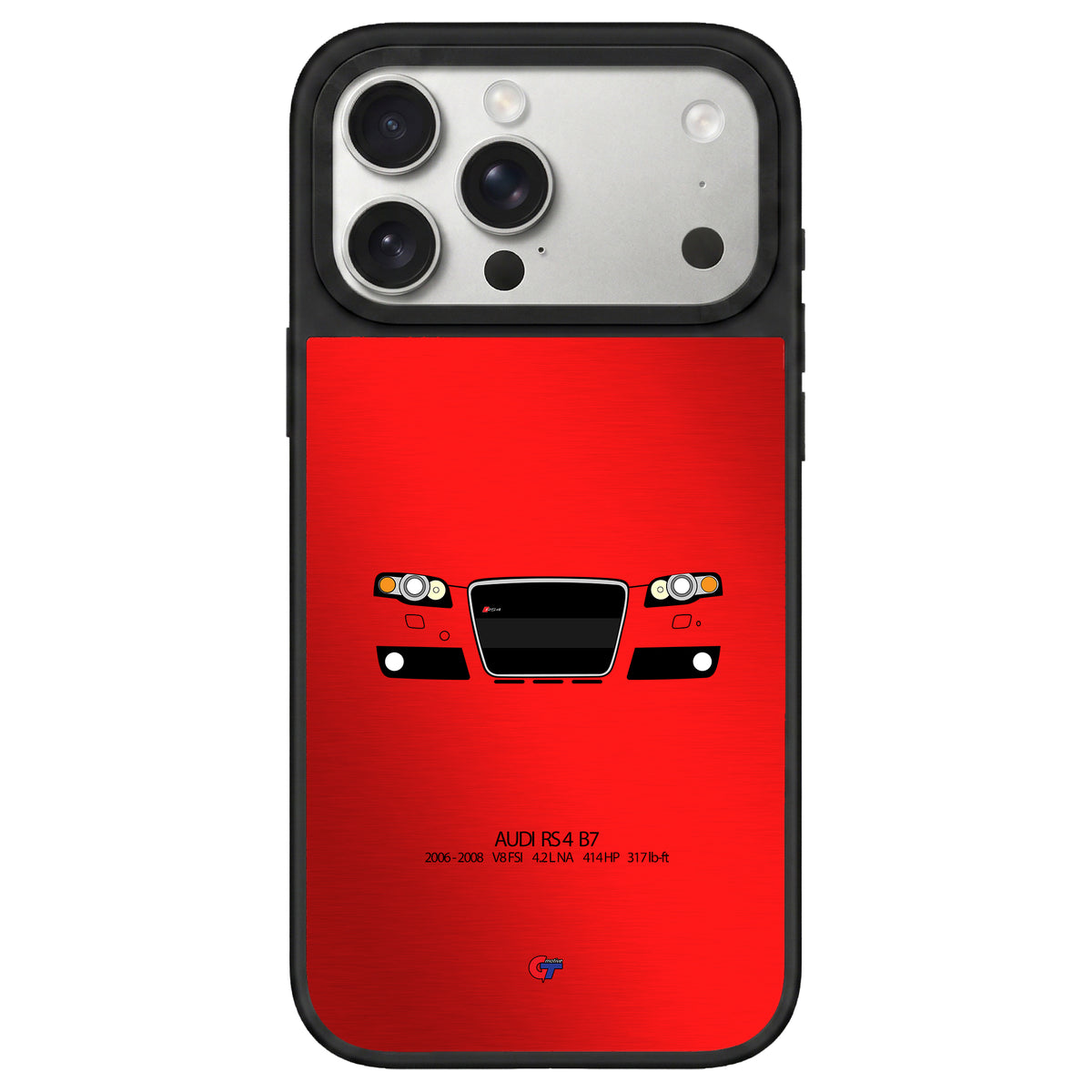 Audi RS4 B7 iPhone Case-Red-GTmotive Cases