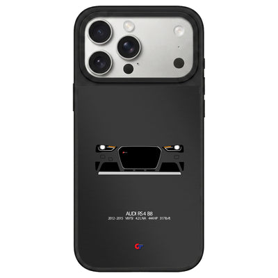 Audi RS4 B8 iPhone Case-Gray-GTmotive Cases
