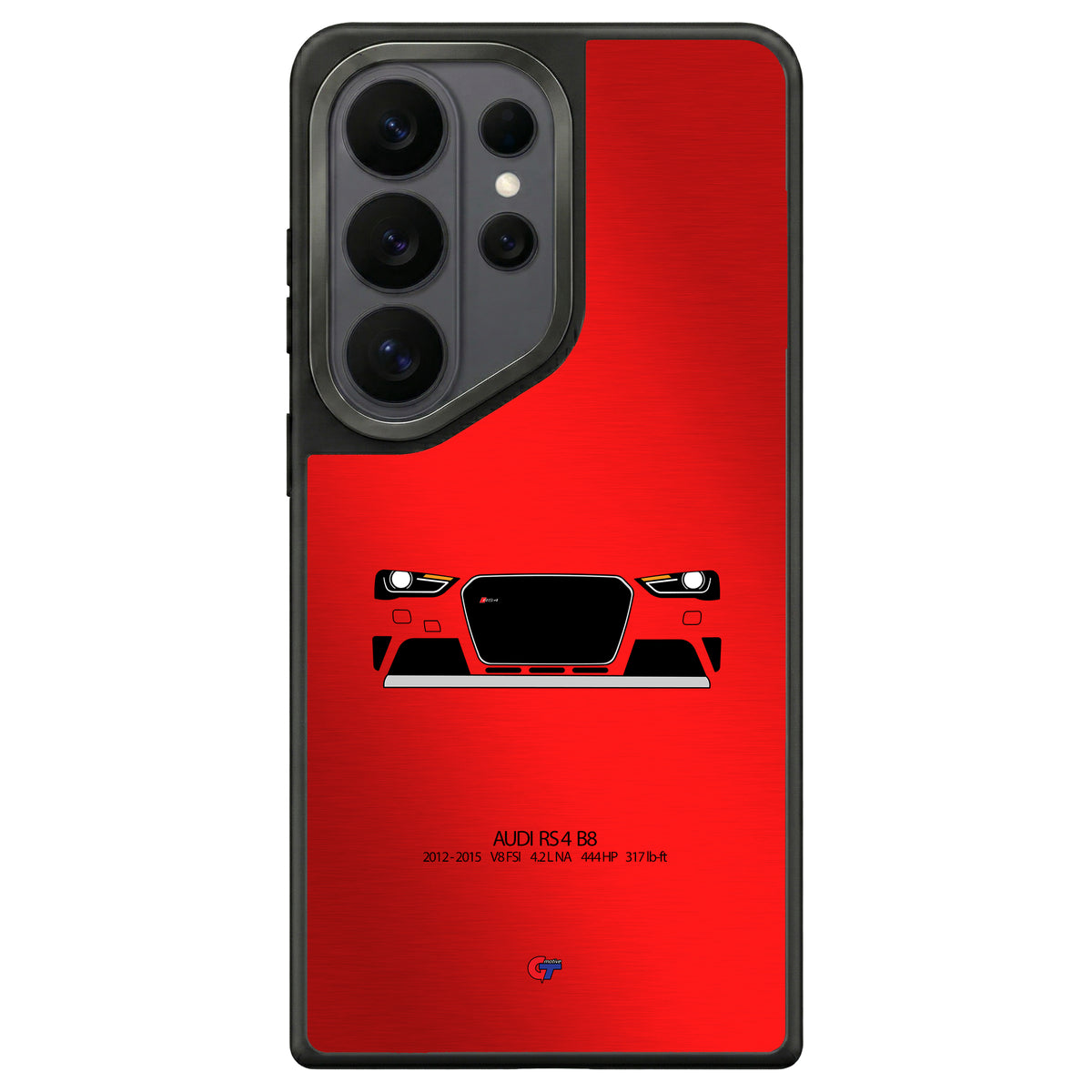 Audi RS4 B8 Samsung Case-Red-GTmotive Cases