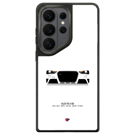 Audi RS4 B8 Samsung Case-White-GTmotive Cases
