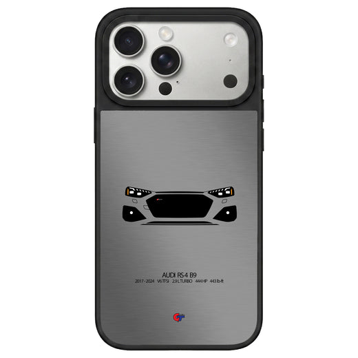 Audi RS4 B9 iPhone Case-Gray-GTmotive Cases