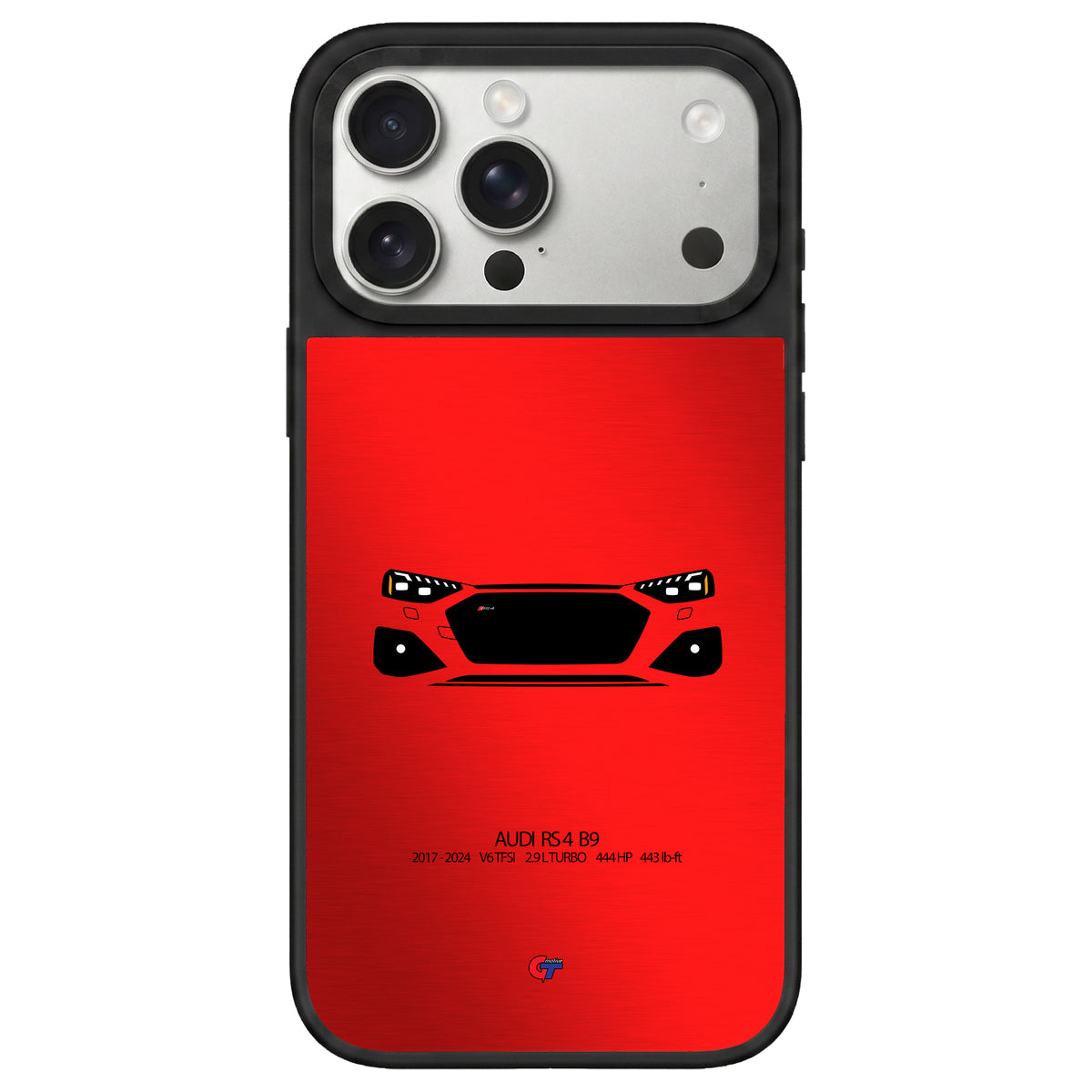 Audi RS4 B9 iPhone Case-Red-GTmotive Cases