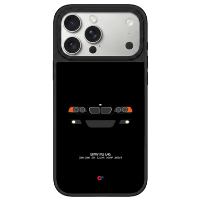 BMW M3 E46 iPhone Case-Black-GTmotive Cases