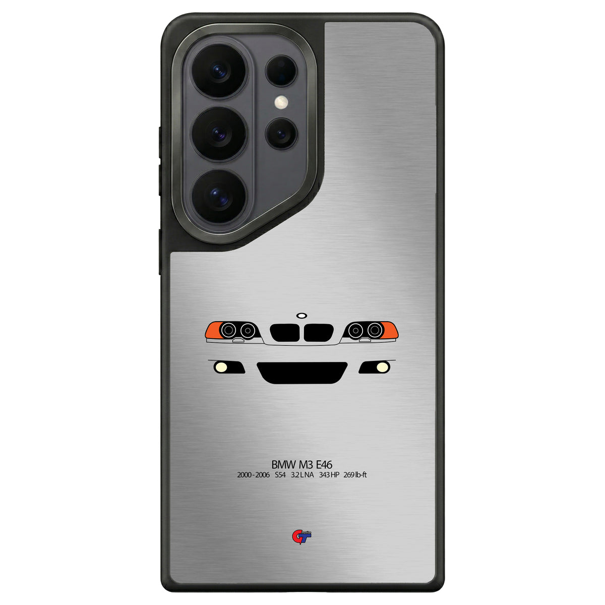 BMW M3 E46 Samsung Case-Silver-GTmotive Cases