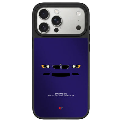 BMW M3 E92 iPhone Case-Navy-GTmotive Cases