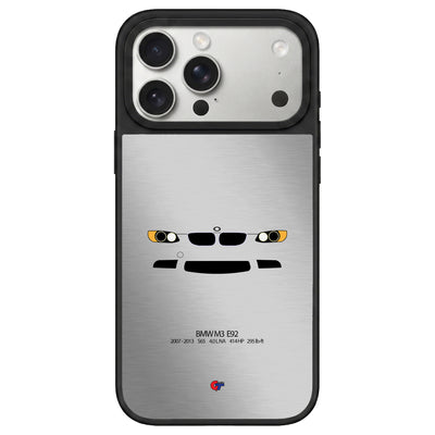 BMW M3 E92 iPhone Case-Silver-GTmotive Cases