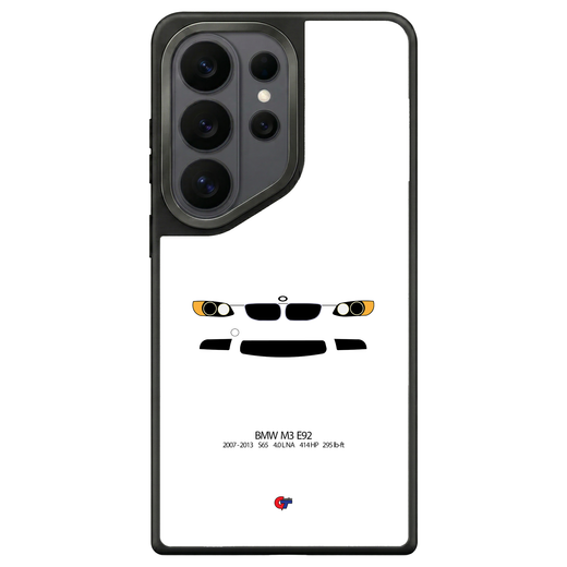 BMW M3 E92 Samsung Case-White-GTmotive Cases