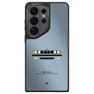 BMW M5 E34 Samsung Case-Light Blue-GTmotive Cases