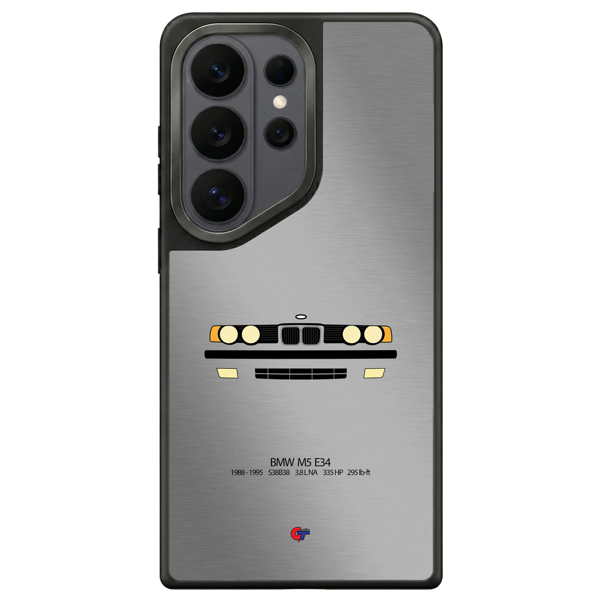 BMW M5 E34 Samsung Case-Silver-GTmotive Cases