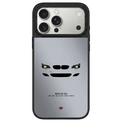 BMW M5 E60 iPhone Case-Silver-GTmotive Cases
