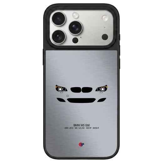 BMW M5 E60 iPhone Case-Silver-GTmotive Cases