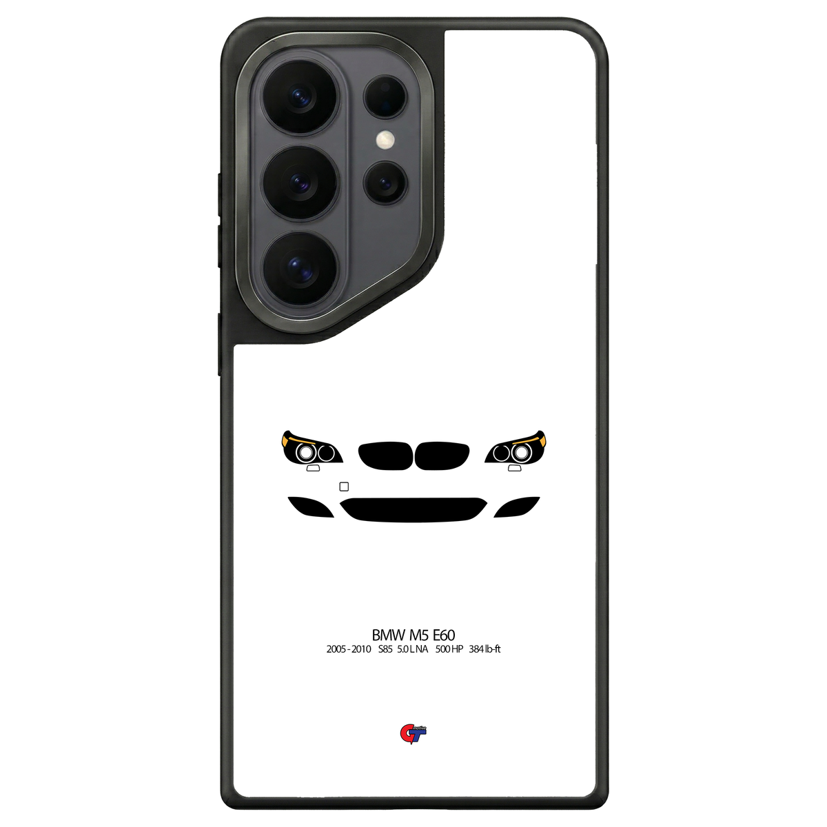 BMW M5 E60 Samsung Case-White-GTmotive Cases