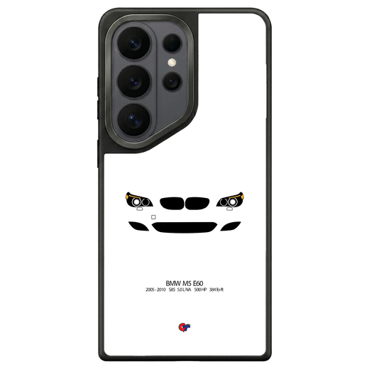 BMW M5 E60 Samsung Case-White-GTmotive Cases