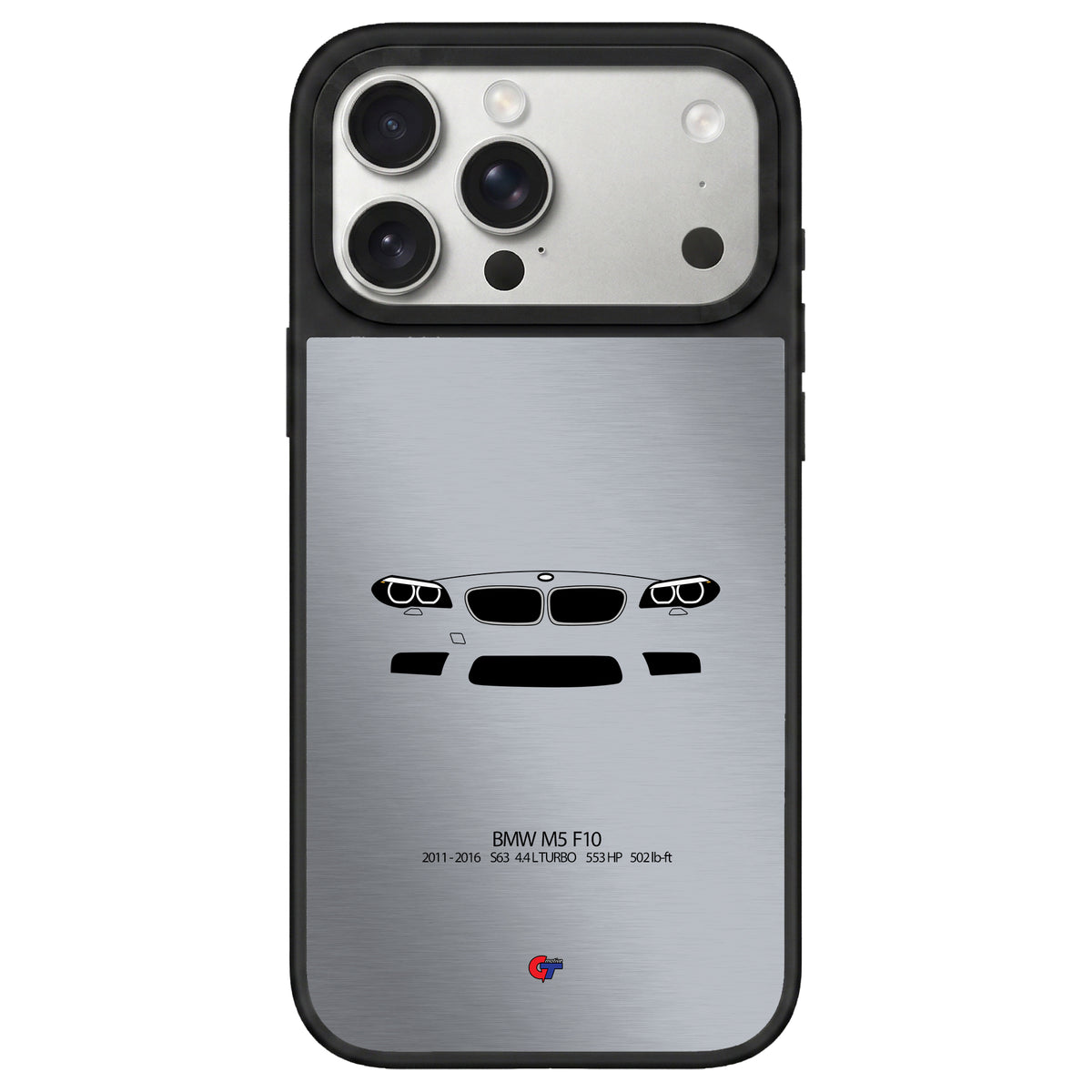 BMW M5 F10 iPhone Case-Silver-GTmotive Cases