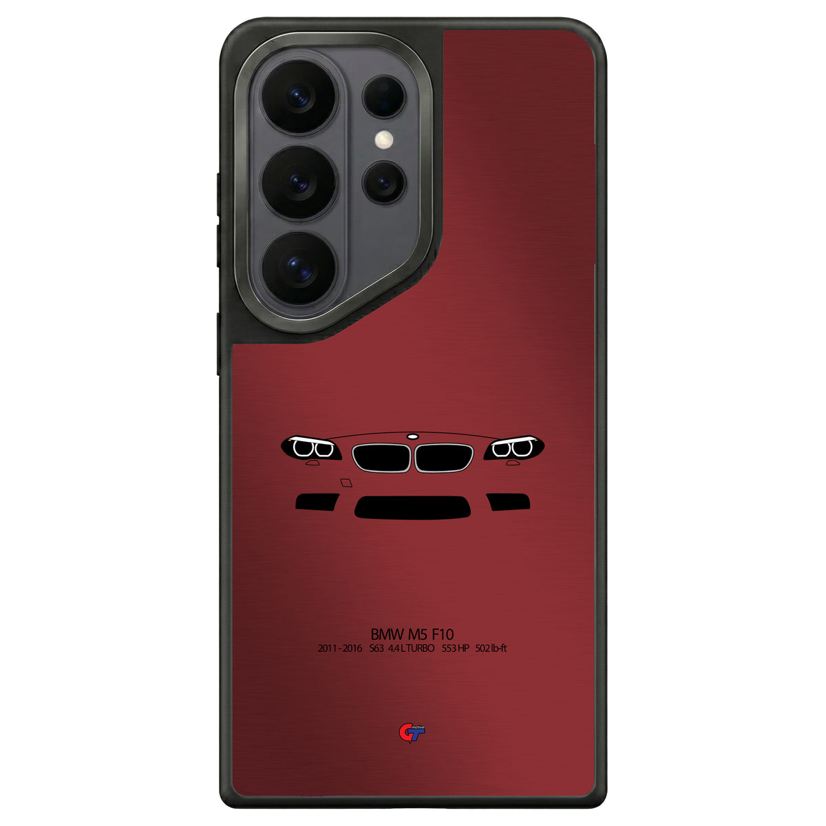 BMW M5 F10 Samsung Case-Red-GTmotive Cases