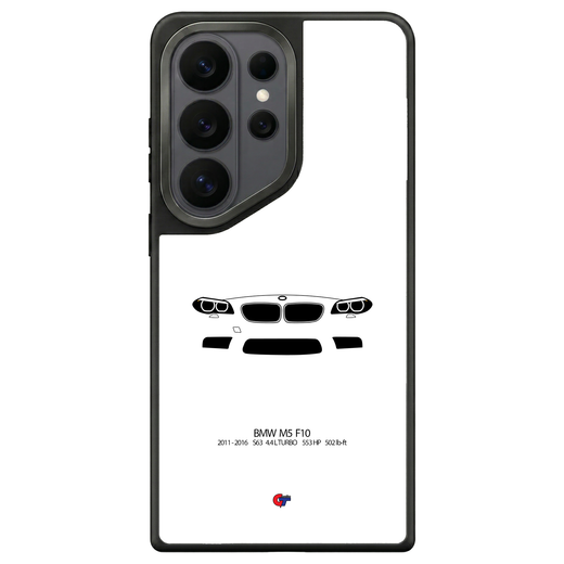 BMW M5 F10 Samsung Case-White-GTmotive Cases