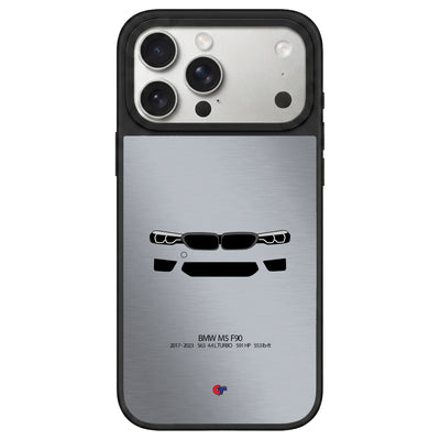 BMW M5 F90 iPhone Case-Silver-GTmotive Cases