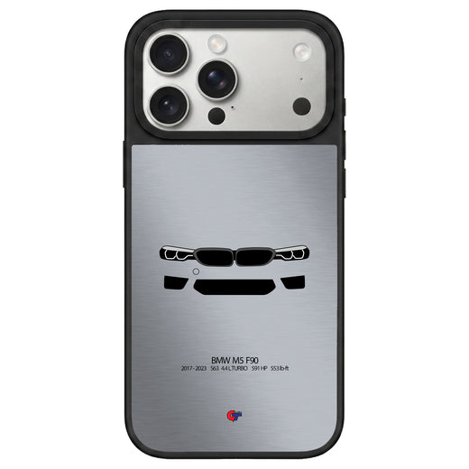 BMW M5 F90 iPhone Case-Silver-GTmotive Cases