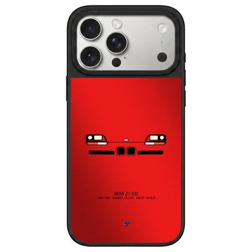 BMW Z1 E30 iPhone Case-Red-GTmotive Cases