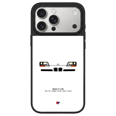 BMW Z1 E30 iPhone Case-White-GTmotive Cases