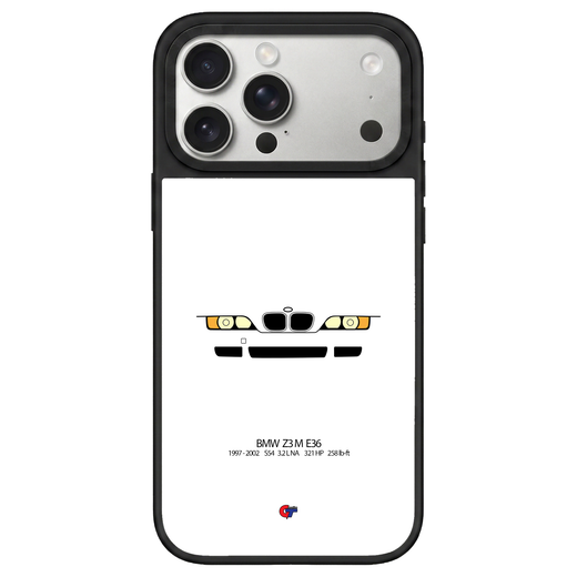 BMW Z3 E36 iPhone Case-White-GTmotive Cases
