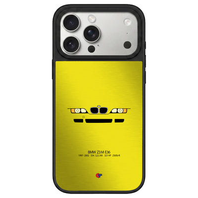 BMW Z3 E36 iPhone Case-Yellow-GTmotive Cases