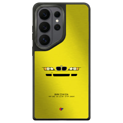 BMW Z3 E36 Samsung Case-Yellow-GTmotive Cases