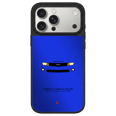 Chevrolet Camaro SS 5th Gen iPhone Case-Blue-GTmotive Cases