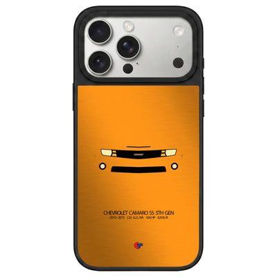 Chevrolet Camaro SS 5th Gen iPhone Case-Orange-GTmotive Cases