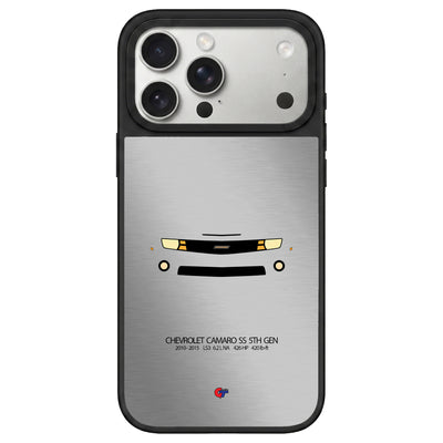 Chevrolet Camaro SS 5th Gen iPhone Case-Silver-GTmotive Cases
