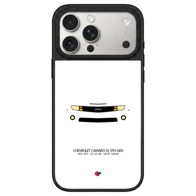 Chevrolet Camaro SS 5th Gen iPhone Case-White-GTmotive Cases