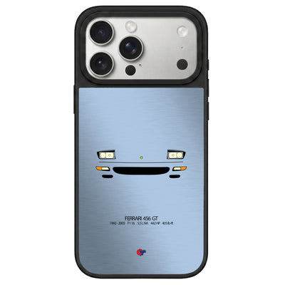 Ferrari 456 GT iPhone Case-Light Blue-GTmotive Cases