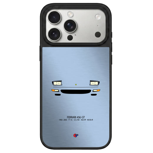 Ferrari 456 GT iPhone Case-Light Blue-GTmotive Cases